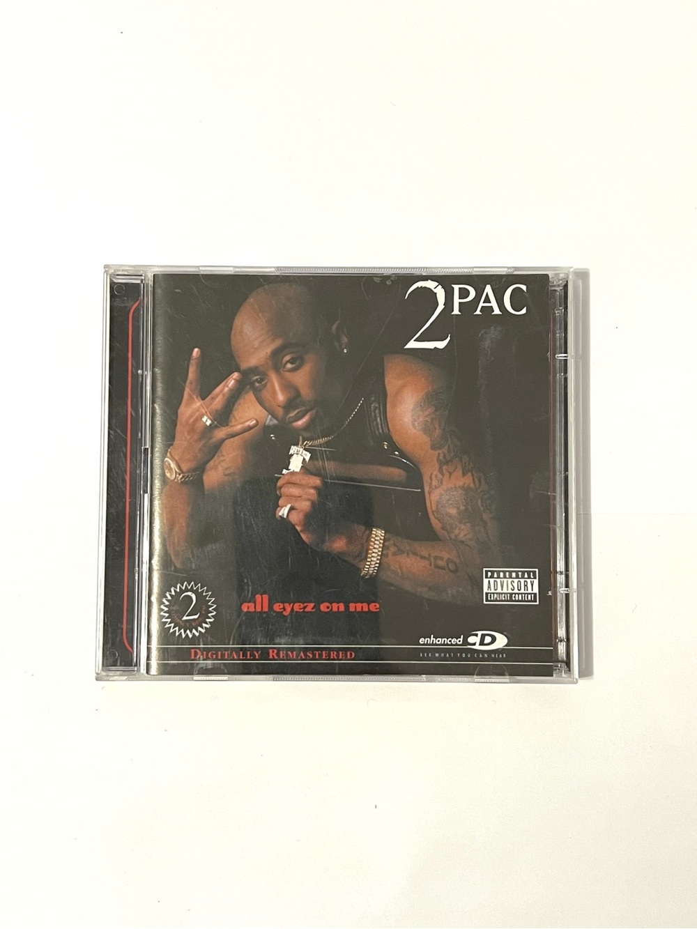 2Pac All Eyez On Me 2CD Digitally Remastered Death Row Explicit California Love
